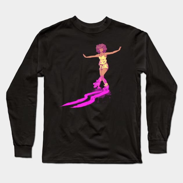 Glide Long Sleeve T-Shirt by GrimmTheBeast